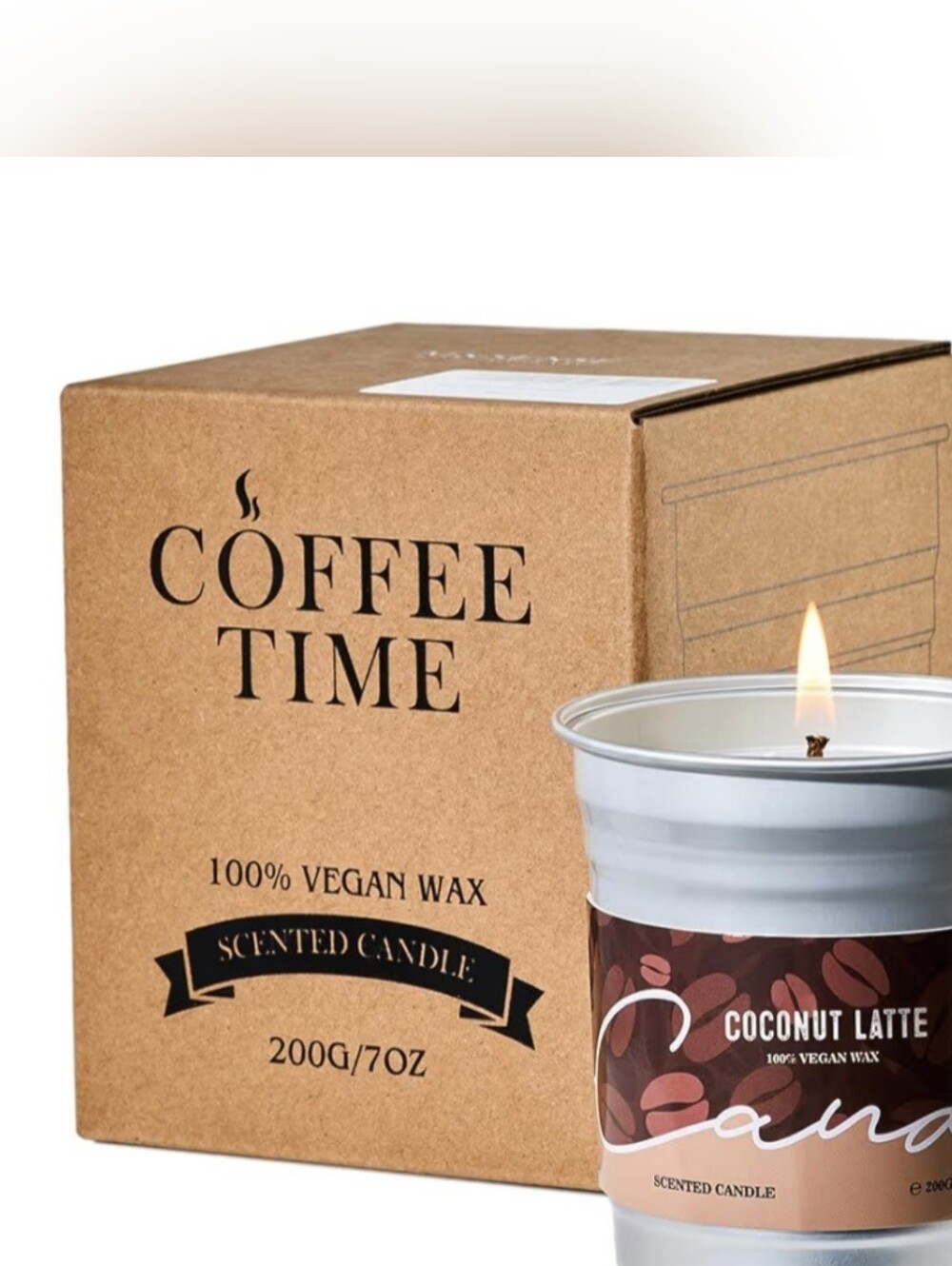 Coconut Latte Soy Candle